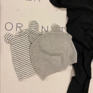 Grey Baby hats